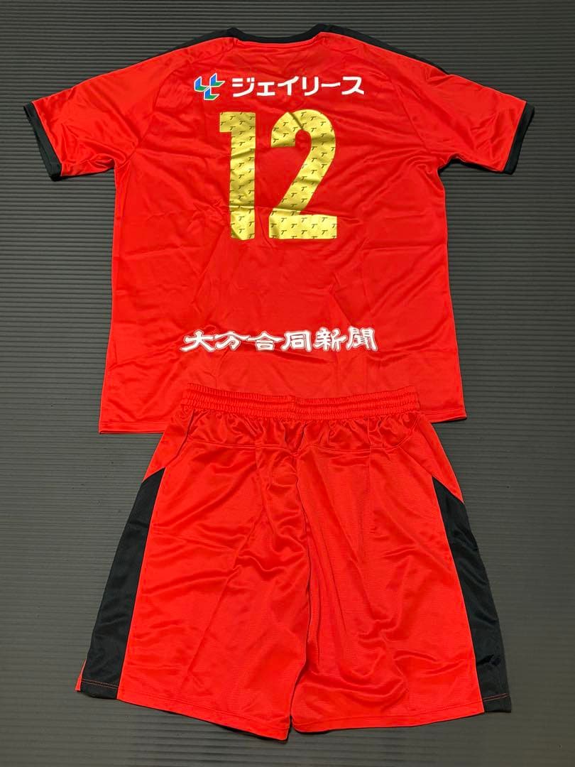 【極美品/2XL】大分トリニータ 2019 GKユニ上下セット 赤 PUMA