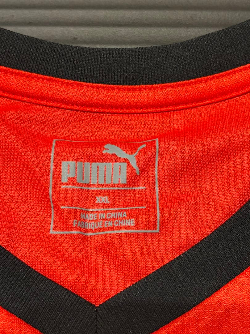 【極美品/2XL】大分トリニータ 2019 GKユニ上下セット 赤 PUMA