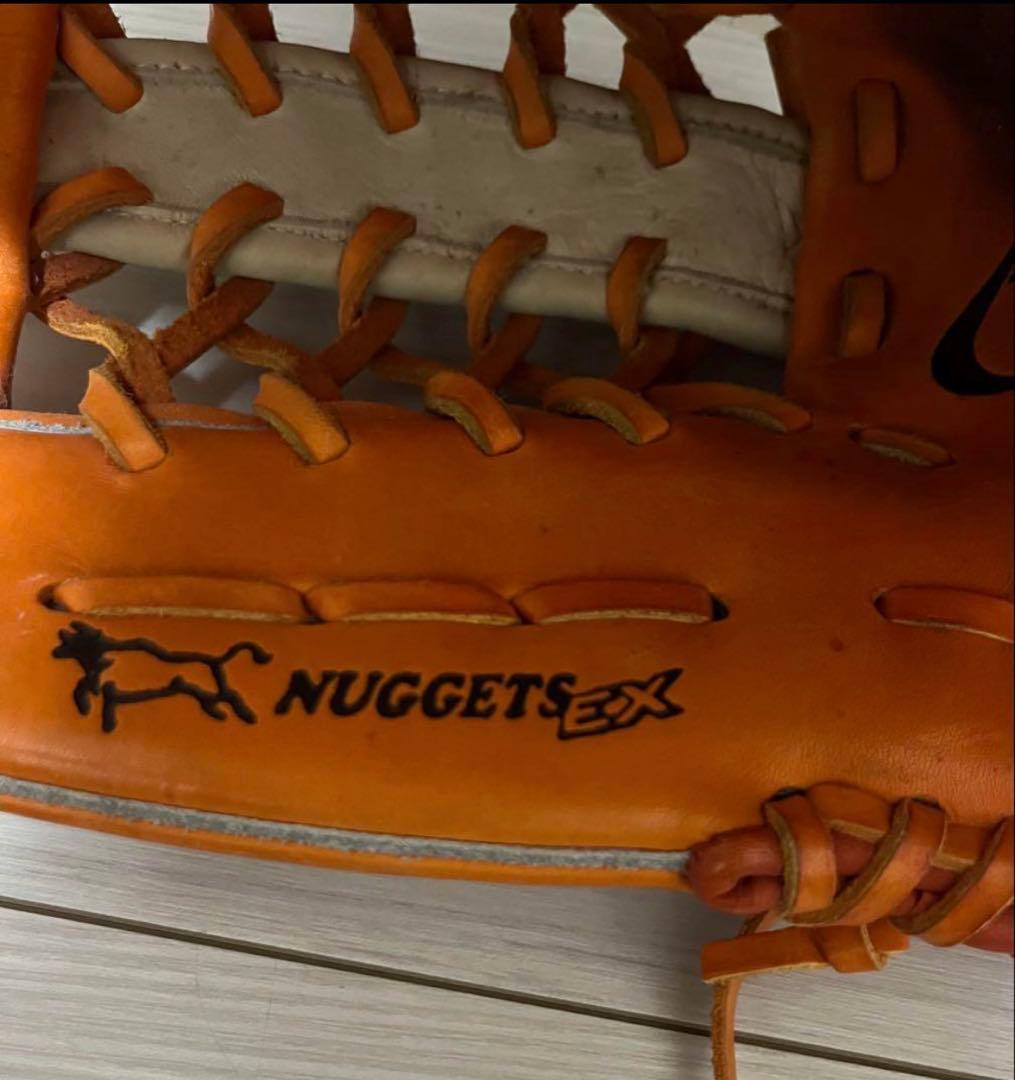 ミズノ 硬式 内野手用グラブ NUGGETS EX Burn Leagueモデル