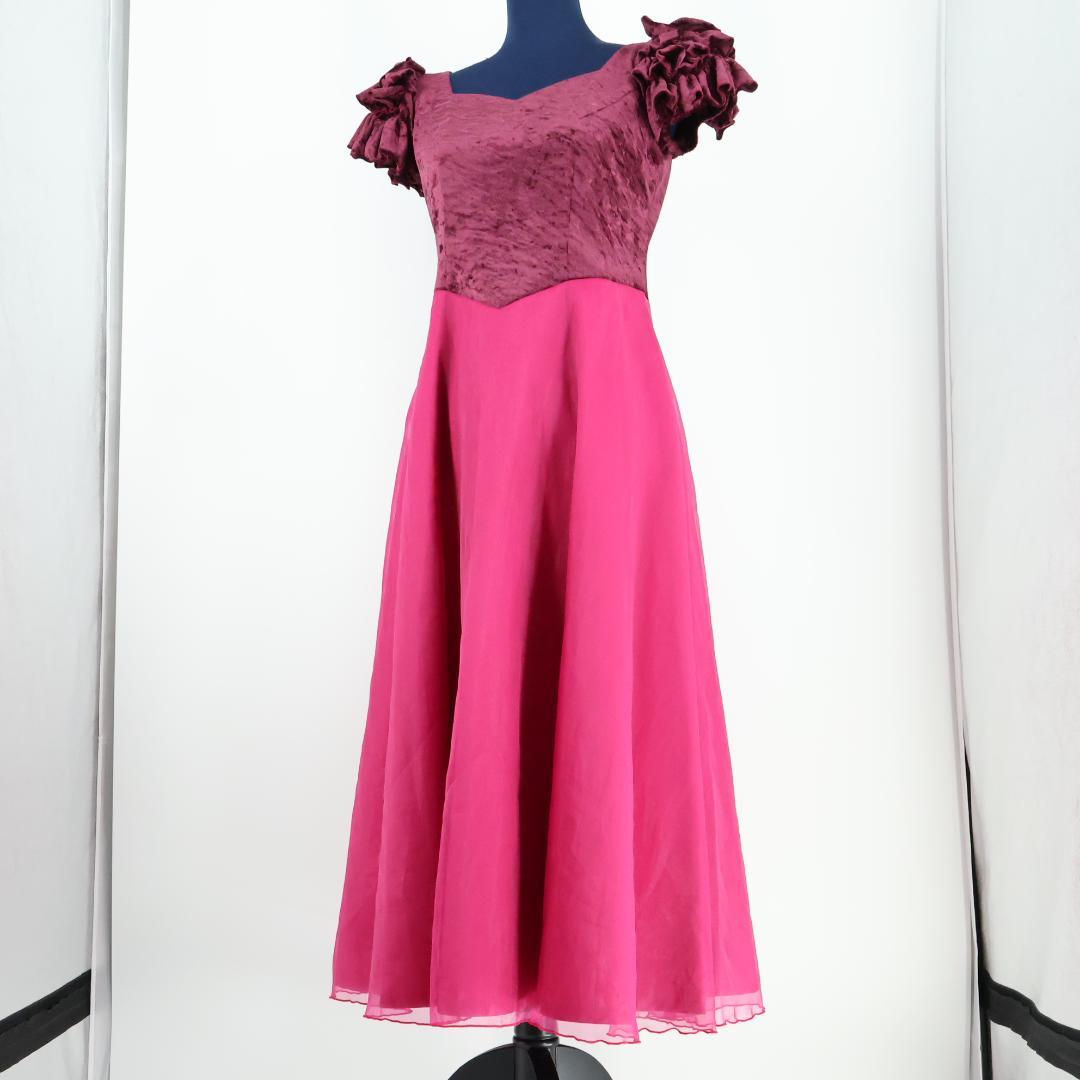 【美品 日本製フラダンス用衣装】ショッキングピンク ALOHASTANDARDS
