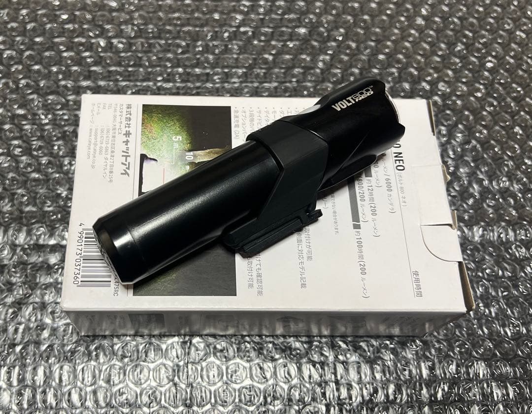 ほぼ新品 CATEYE VOLT800 NEO ライト HL-EL475RC