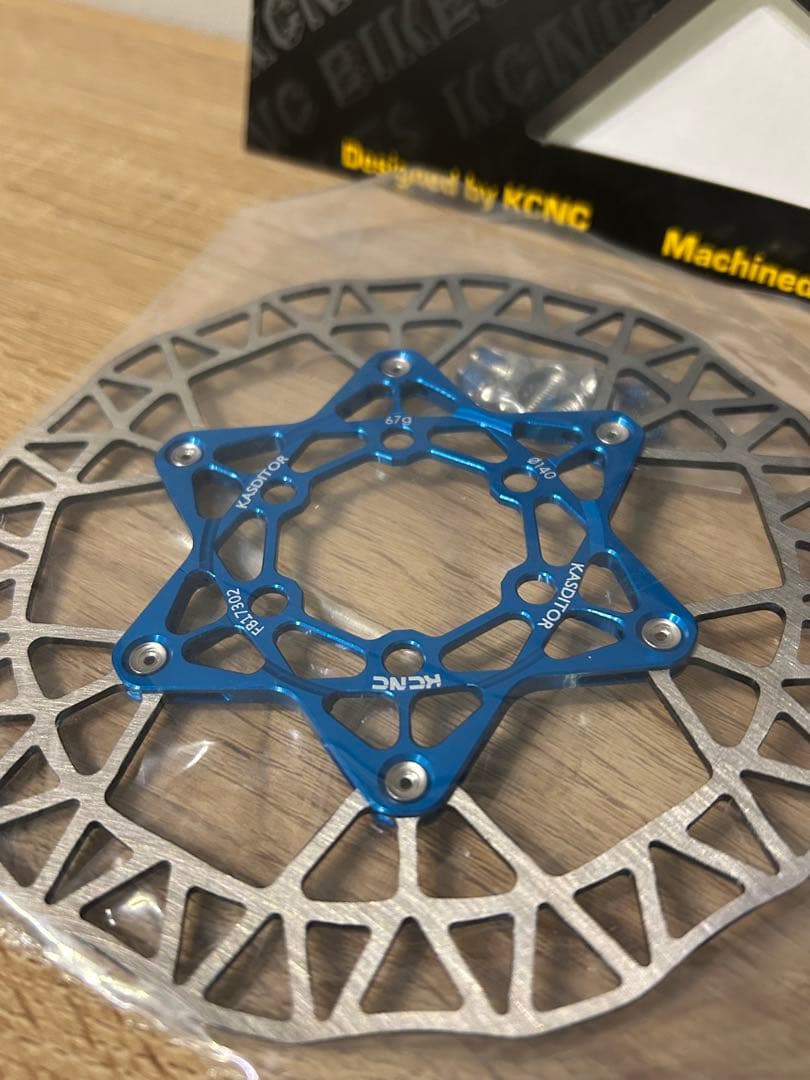 【セット】KCNC カスディターディスクローター+センターロックアダプター