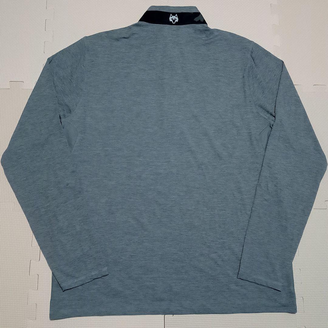紙タグ付き未使用品 GREYSON ハーフジップ 長袖Tシャツ　ゴルフ　プロレス