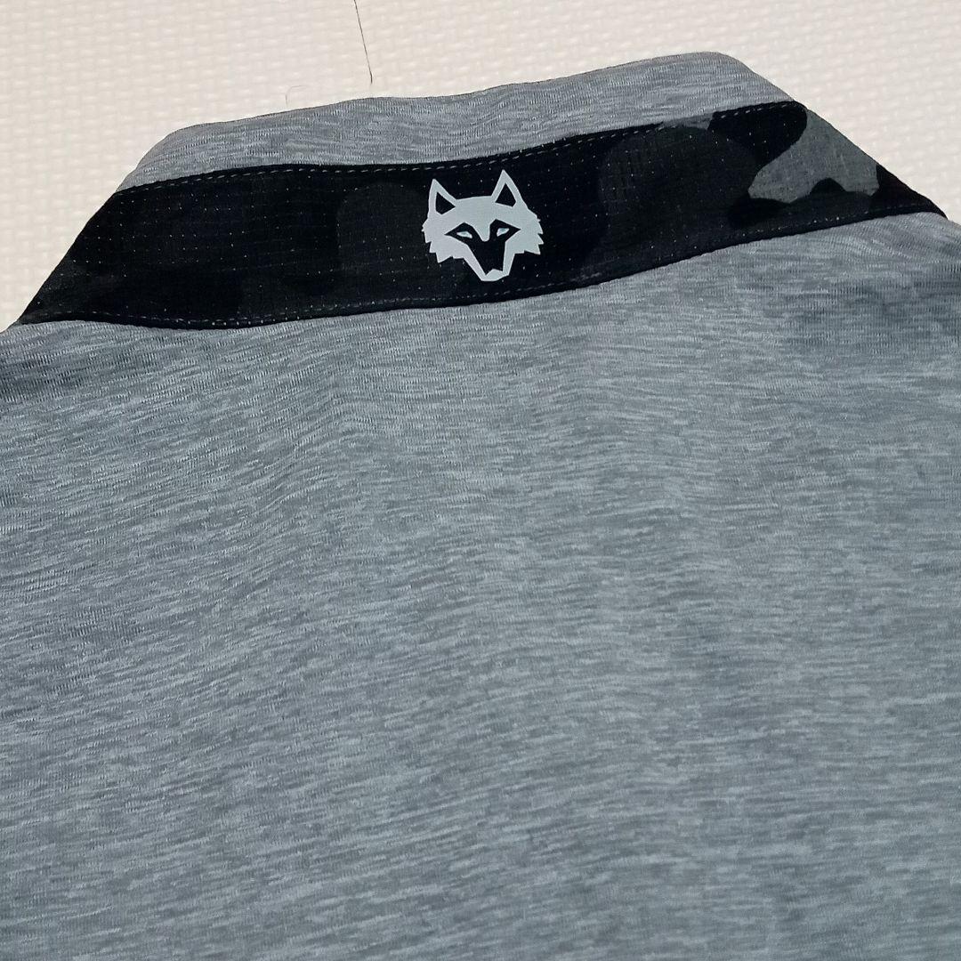 紙タグ付き未使用品 GREYSON ハーフジップ 長袖Tシャツ　ゴルフ　プロレス