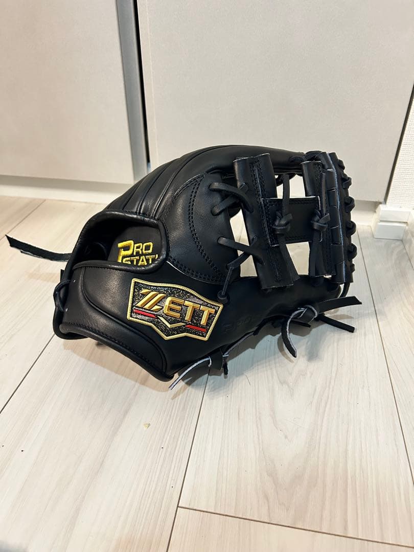 ZETT 硬式オーダー　今宮モデル　小指２本　新品未使用　キップレザー　日本製