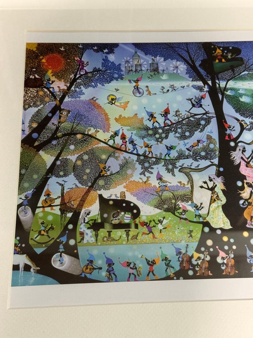 藤城清治 こびとの楽園