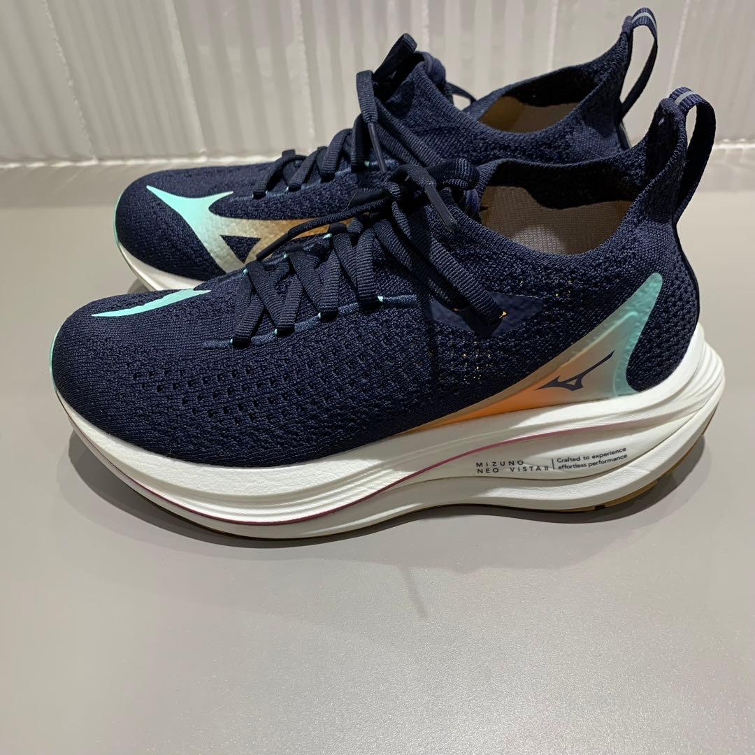 美品✨ミズノ ネオビスタ2 neo vista Ⅱ MIZUNO ネイビー
