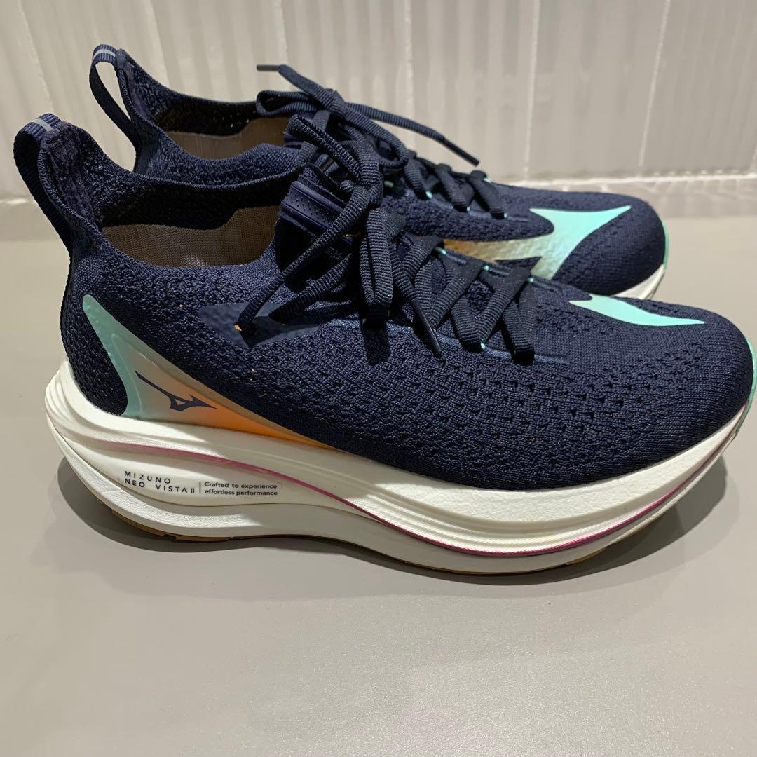 美品✨ミズノ ネオビスタ2 neo vista Ⅱ MIZUNO ネイビー