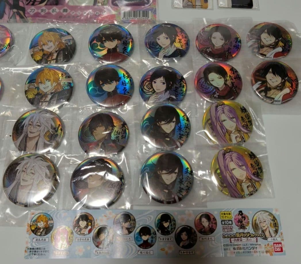 刀剣乱舞 缶バッジ ポスター アクキー しおり まとめ売り