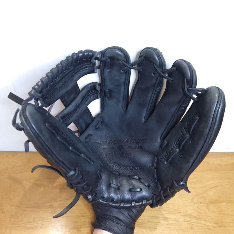 デサント 日本製 アクションマジック ホールドサムグリップ 内野用 軟式グローブ