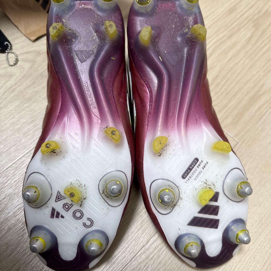adidas Copa サッカーシューズ バーガンディ