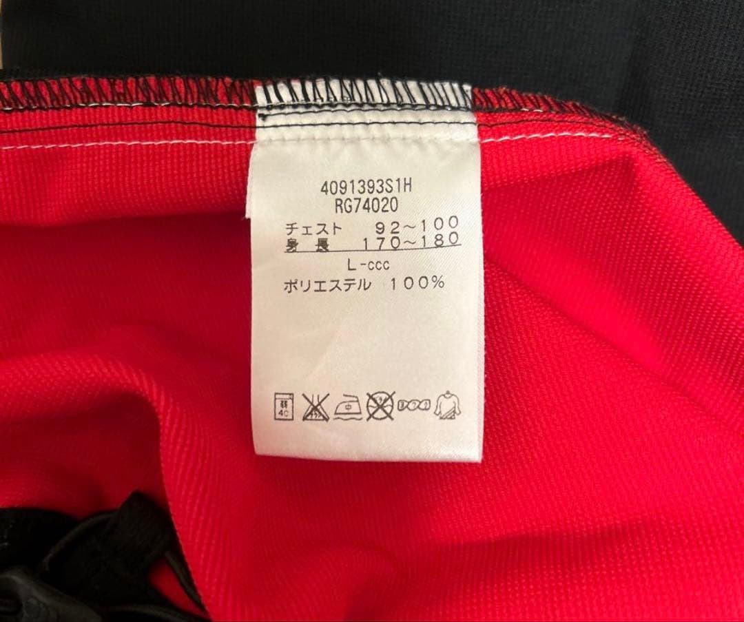 カンタベリー　トレーニングウェア　上L、下XL