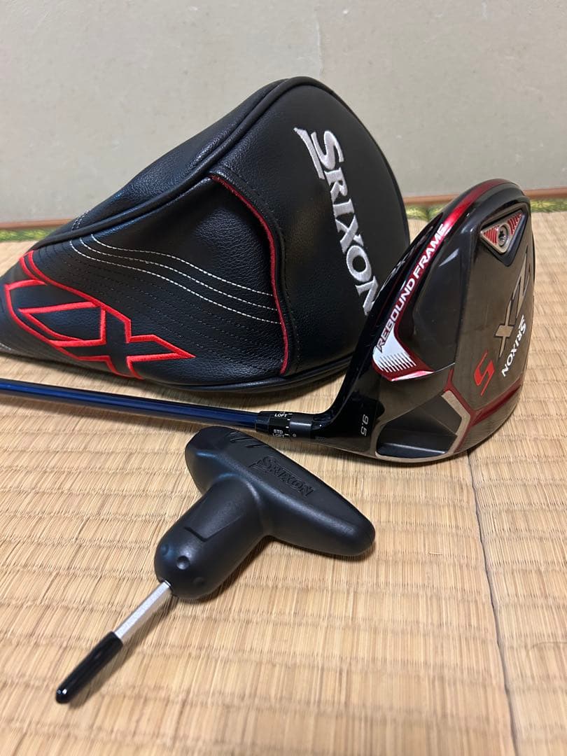 Srixon ZX5 ドライバー 9.5度　ヘッドカバー、レンチ付き