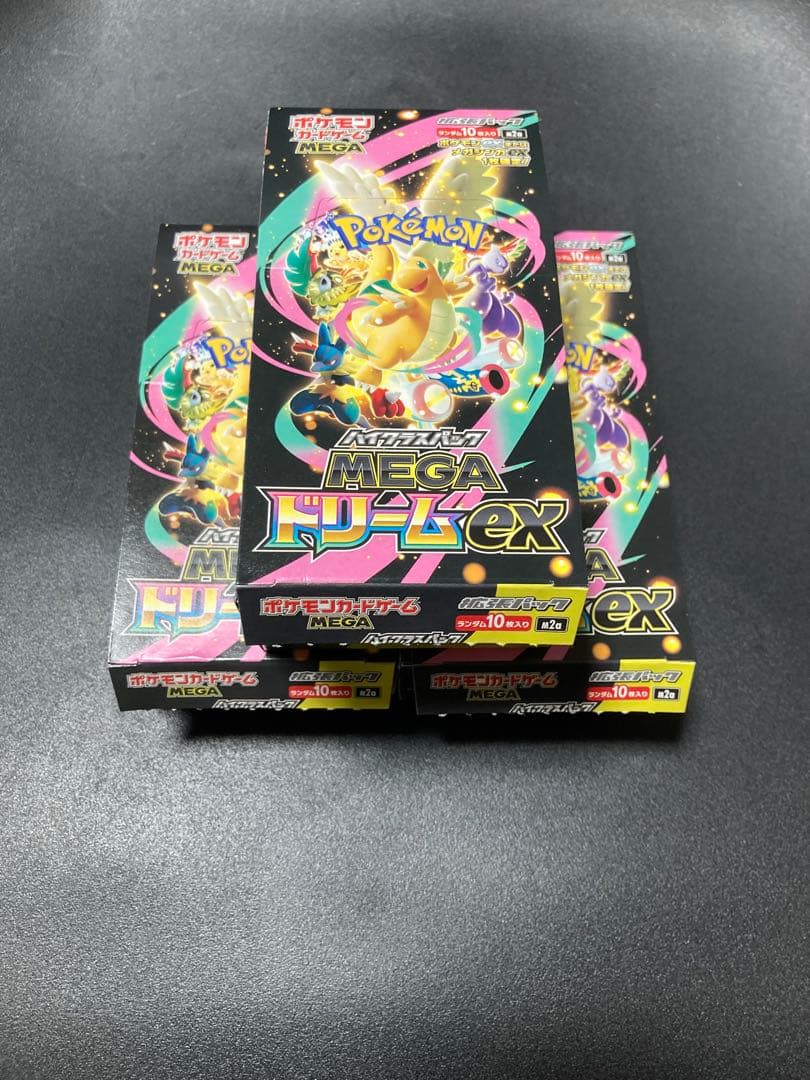 ポケモンカードゲーム　MEGAドリームEX 3BOX