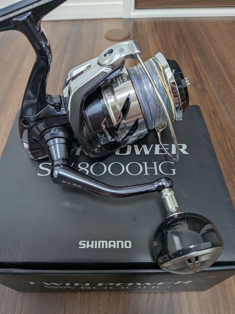 高岡シマノ　21ツインパワーSW 8000PG(箱はHG)