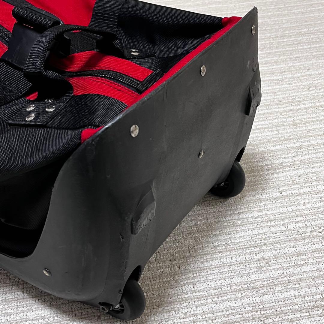 The CLUB GLOVE ゴルフ トラベルカバー レッド キャスター付き