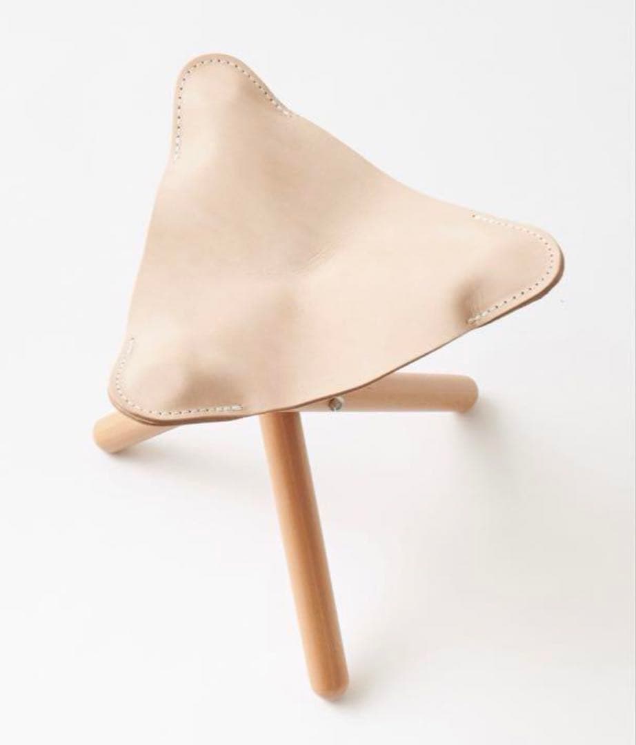 B*i様 romo ロモ SANSA CHAIR ヌメ革 折りたたみチェア