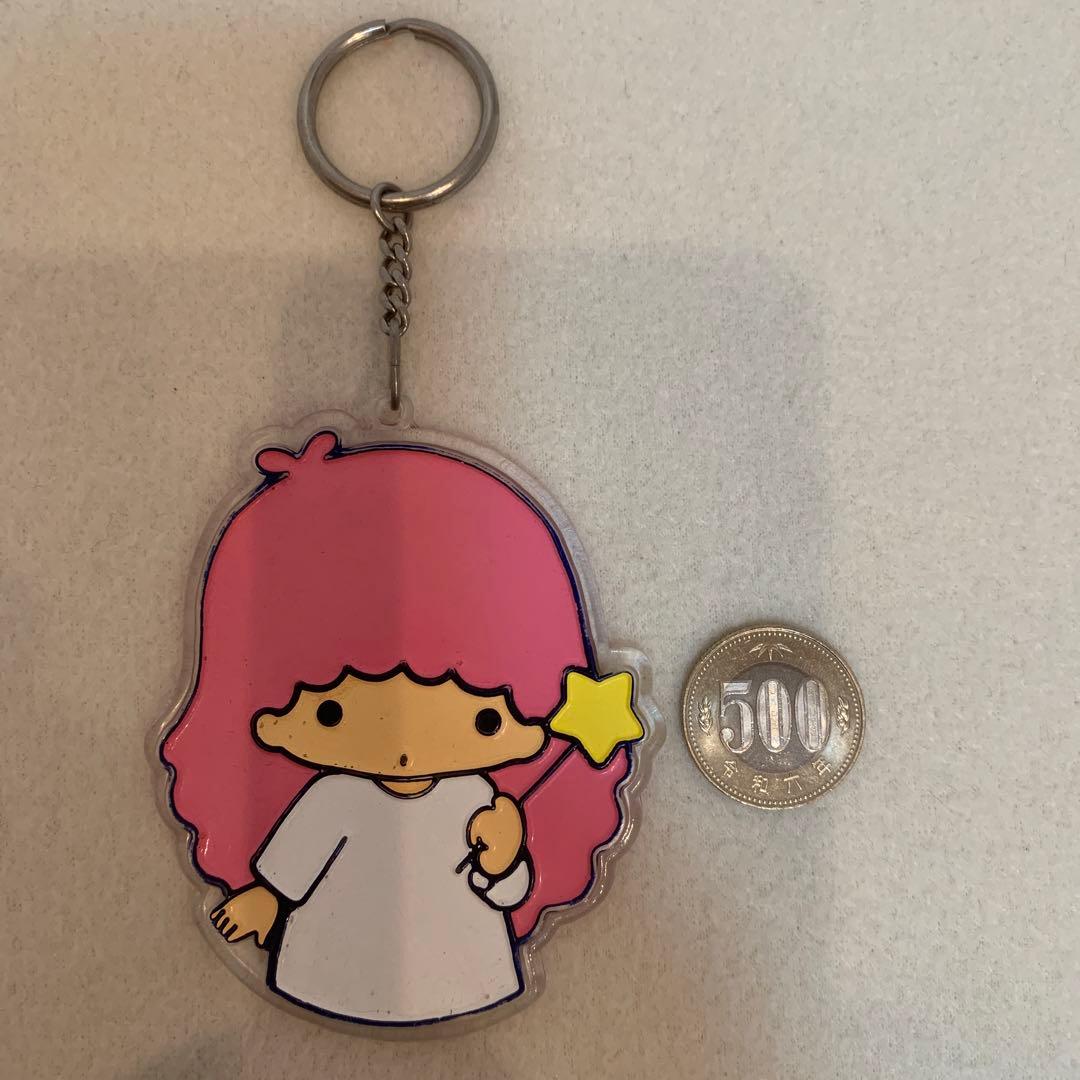 【激レア】1976年製 キキララ♡ララちゃん キーホルダー リトルツインスターズ