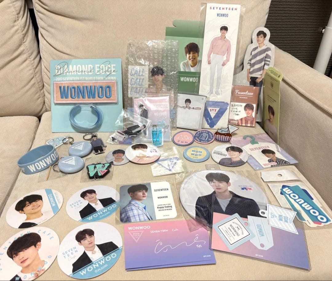 ウォヌ　トレカ　グッズ　まとめ売り　SEVENTEEN