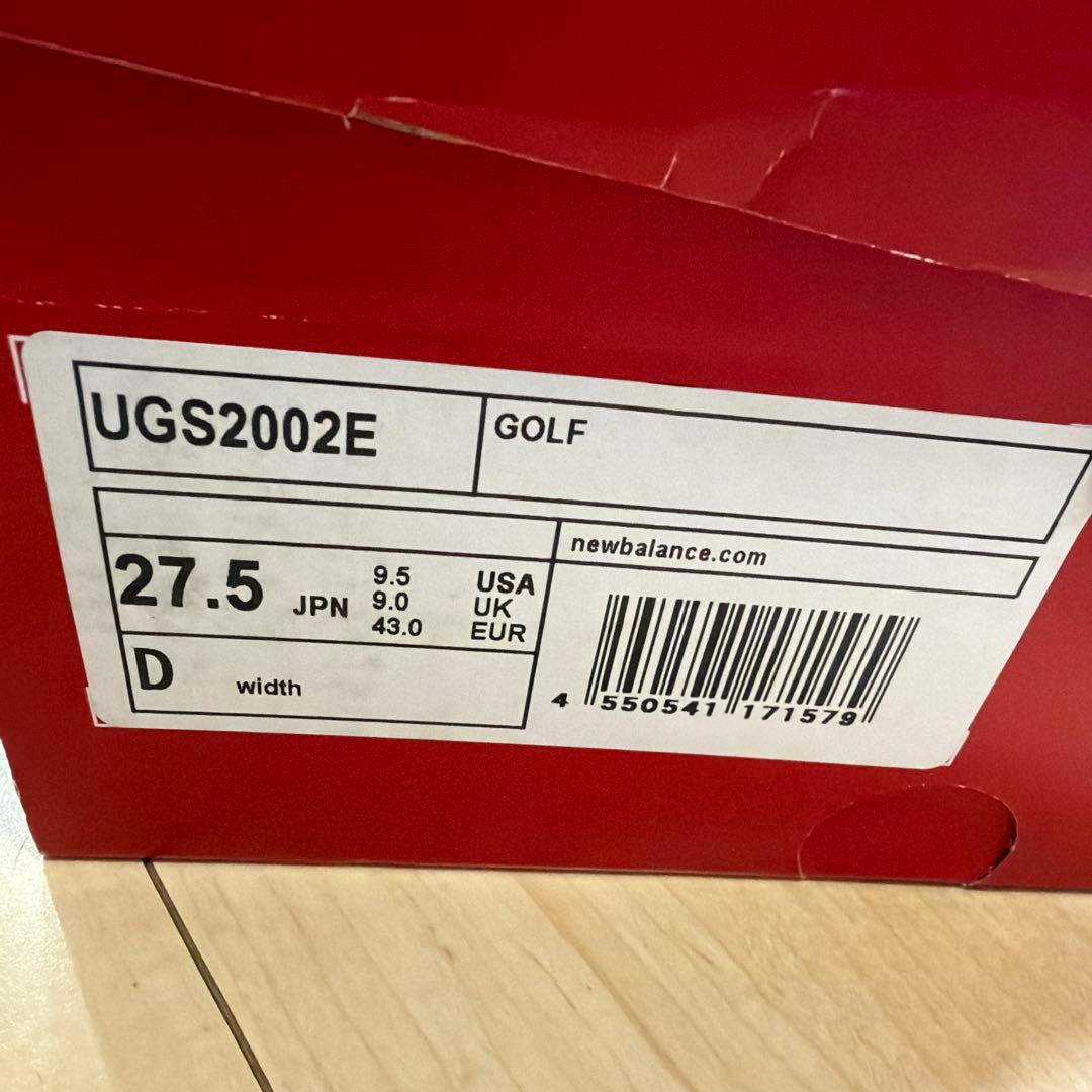 New BalanceゴルフシューズUGS2002E 27.5cm