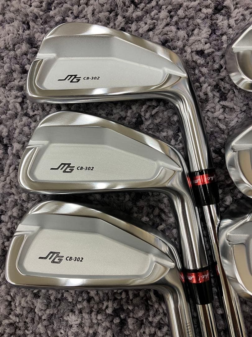 美品ミウラCB-302 ６本　5i〜PW モーダス3TOUR120 S