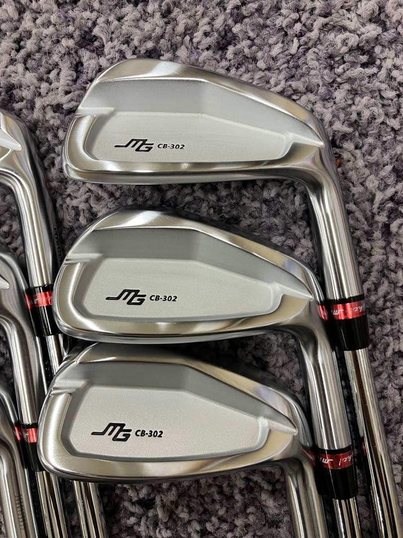 美品ミウラCB-302 ６本　5i〜PW モーダス3TOUR120 S