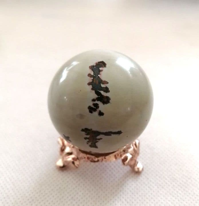 【新品】シンプルな中に絵がポイントのようにあるピクチャージャスパー　8-66