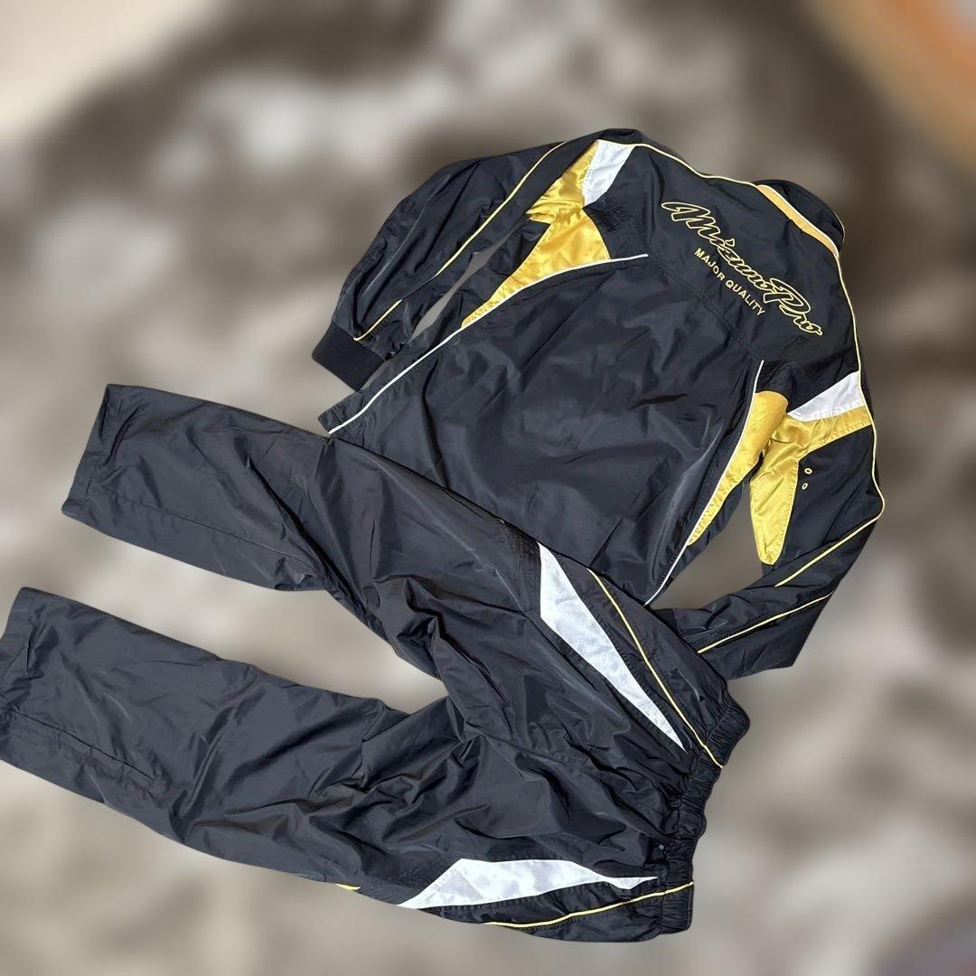 Mizuno Pro ミズノプロ　ジャージ　上下　セットアップ　ブラックMサイズ
