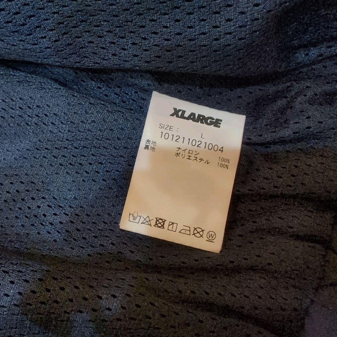 XLARGE ブラック ナイロン　フィッシングジャケット Lサイズ