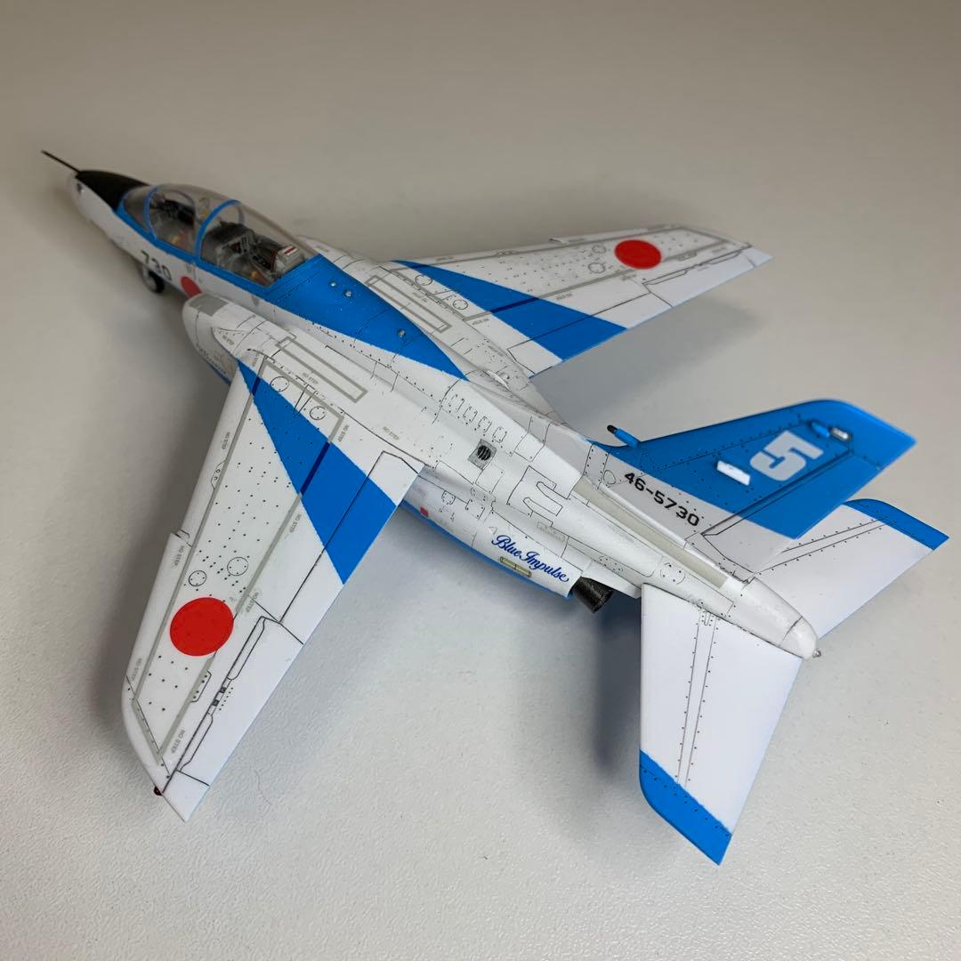 航空自衛隊 川崎 T-4 ブルーインパルス 5番機（完成品）ハセガワ 1/72