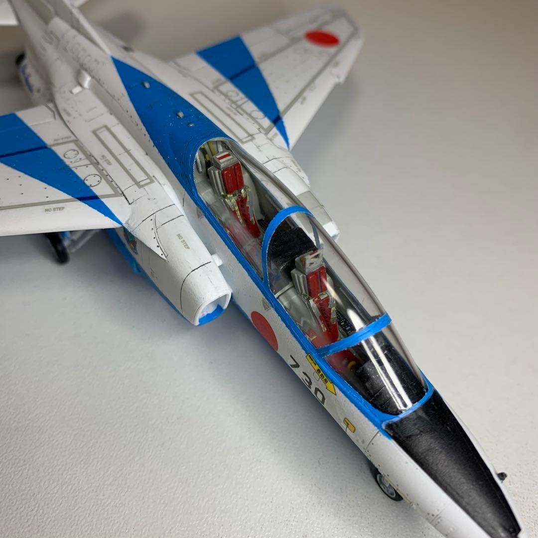 航空自衛隊 川崎 T-4 ブルーインパルス 5番機（完成品）ハセガワ 1/72