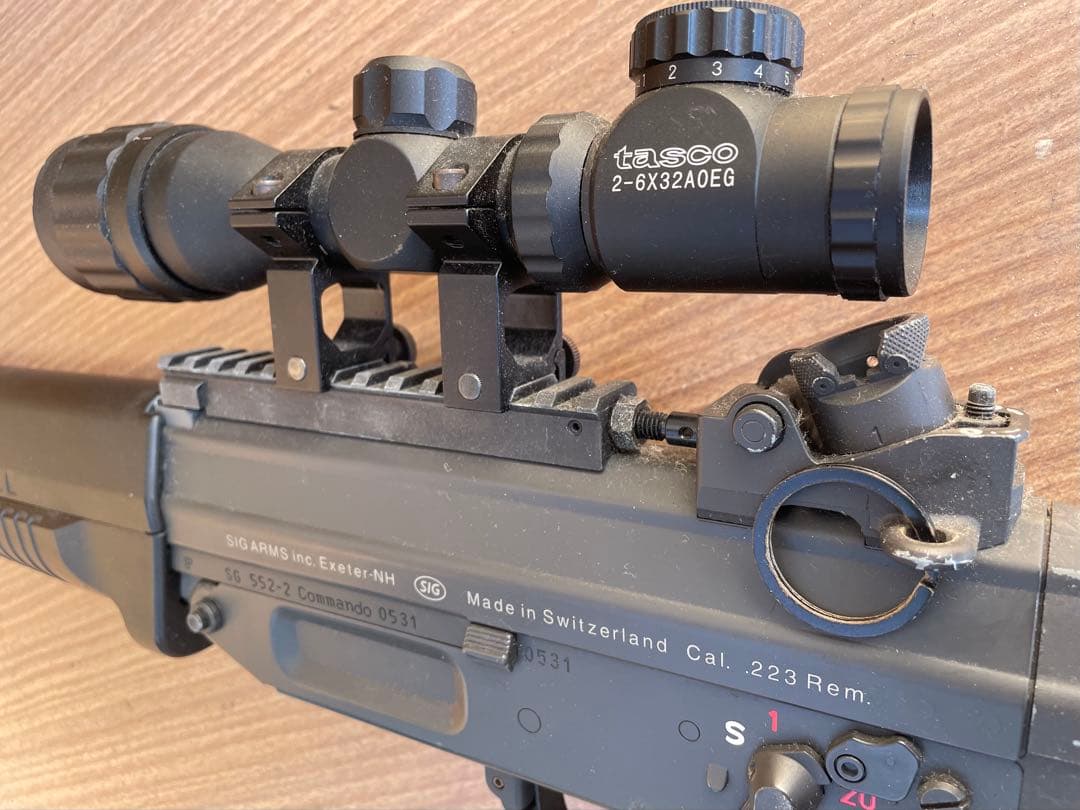 東京マルイ　SIG SG552-2 command ASGK印　スコープ付
