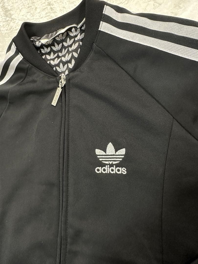 希少　adidas MEDALIST 00s トラックジャケット　刺繍ロゴ