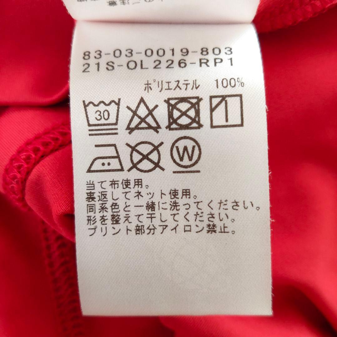 BEAMS GOLF半袖モックネックシャツM赤とピンク2点セット吸汗速乾