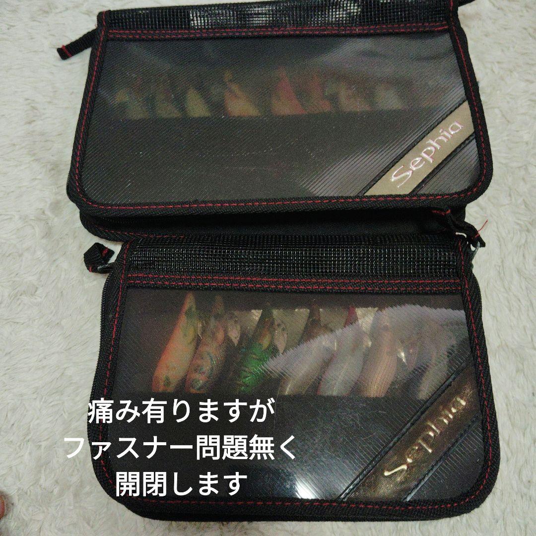 エギ３３本未使用と中古品＆セフィア収納ケース付き