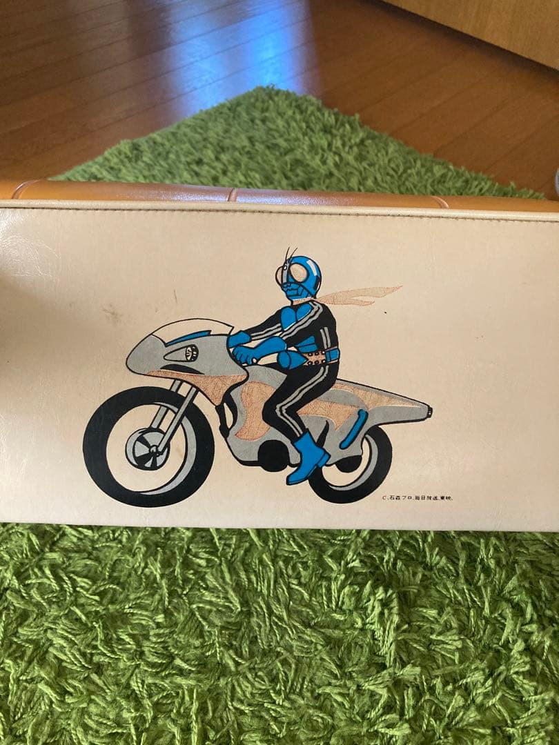 仮面ライダー　当時物　椅子　補助椅子　昭和レトロ　雑貨