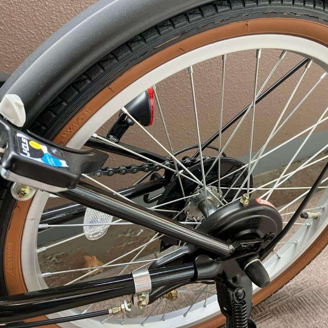 【美品】奈良〜関西圏引き渡し　20インチ フォルクスワーゲン折り畳み自転車　黒色
