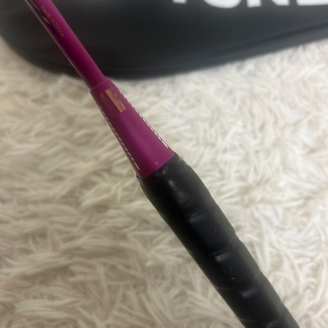 【未使用級】ヨネックス ナノフレア30 バドミントンラケット　パープル