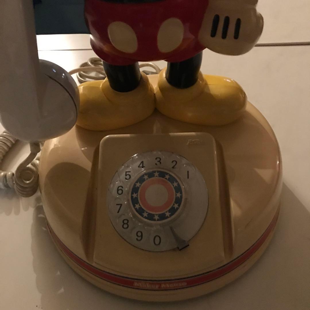 ミッキーマウス　ダイヤルフォン