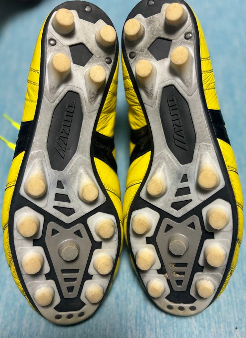 MizunoモレリアJAPANイエロースパイクシューズ　28.0cm