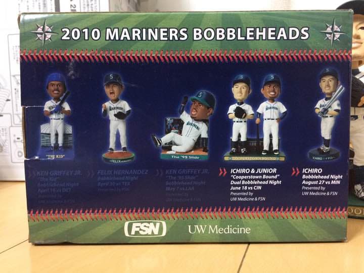 MLB イチロー×グリフィーJr. 球場配布 ボブルヘッド