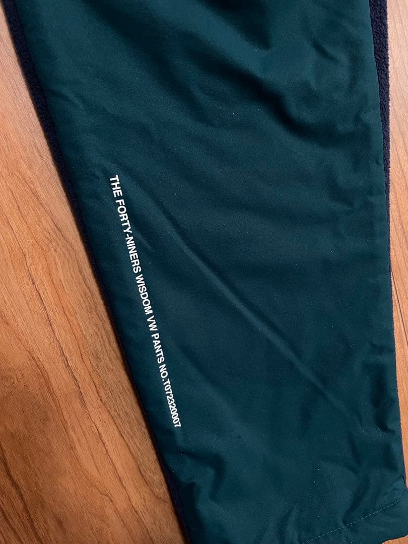 定価3.9万　TFW49 VW PANTS グリーン　S ゴルフ　防寒　フリース