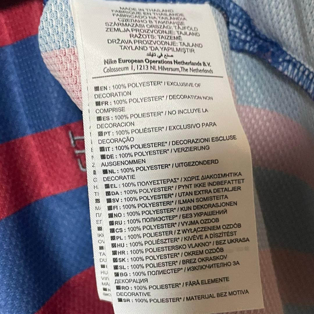 【正規品】FCバルセロナ 11-12 メッシ 10 長袖 海外S日本M〜L