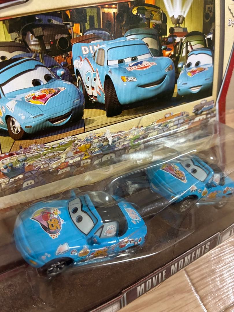 カーズ ミニカーセット　映画シーン
