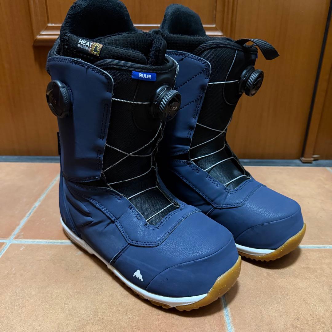 BURTON ルーラー BOAワイド スノーボードブーツ 26.5cm ネイビー