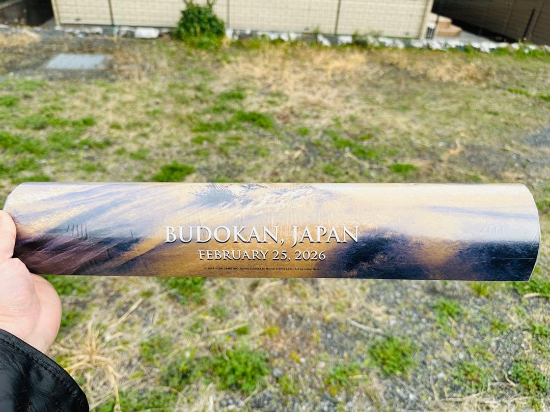 DREAM THEATER 40th 来日　日本限定ポスター　ドリームシアター