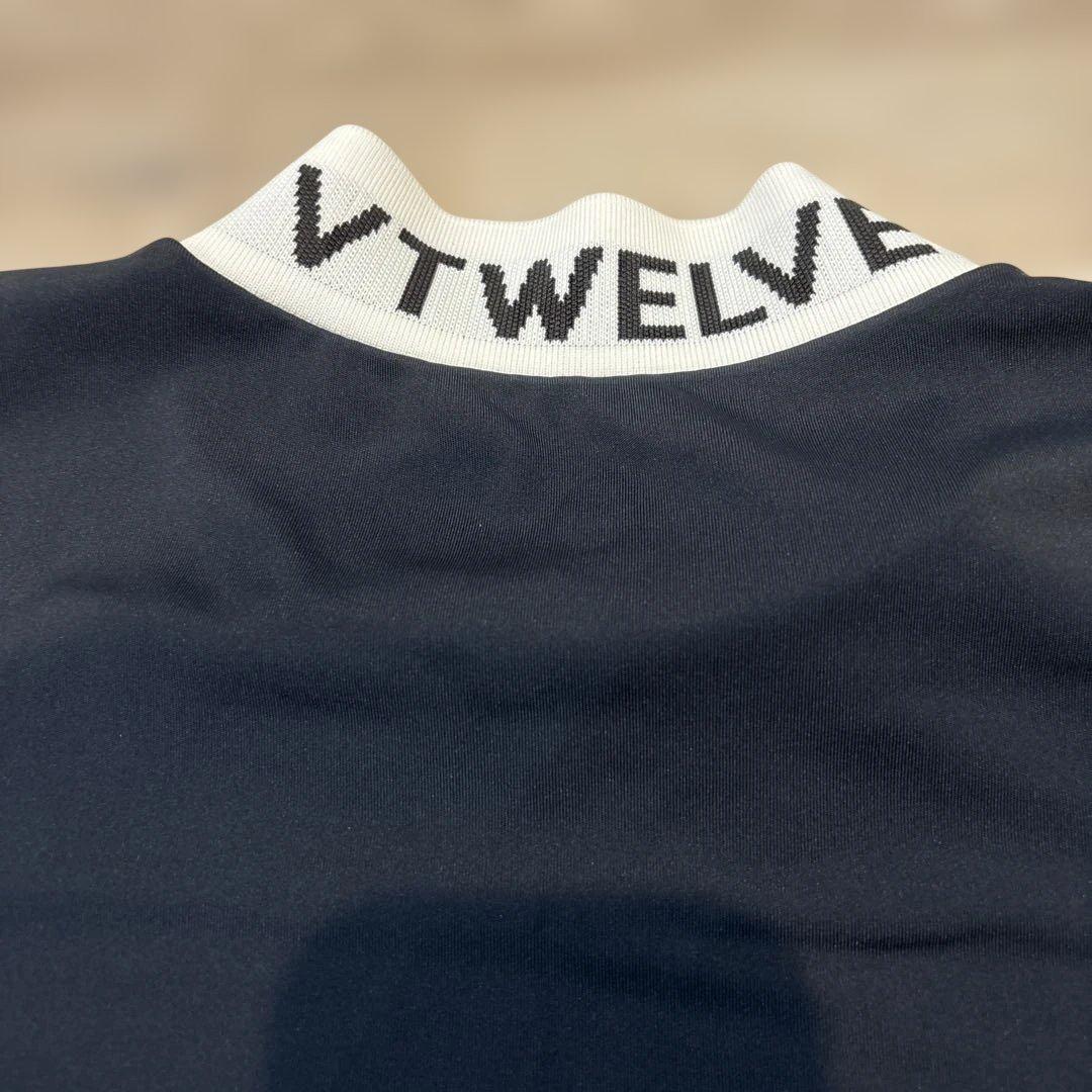 VTWELVE メンズ　ブラック　半袖Tシャツ　V12