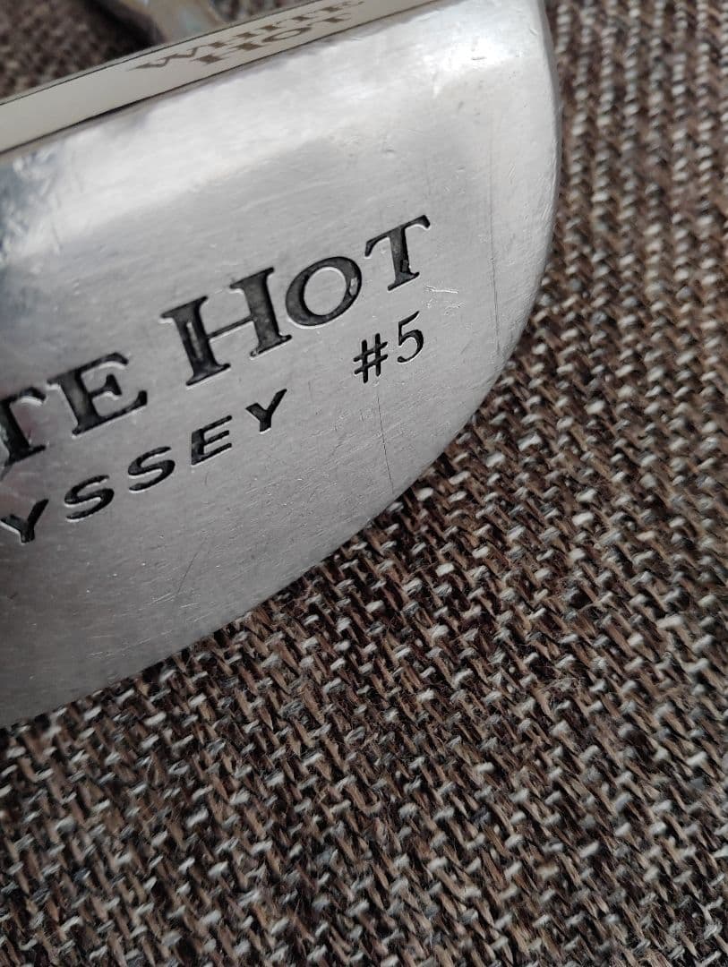 初代ODYSSEY WHITE HOT #5 パター(おまけ付き)