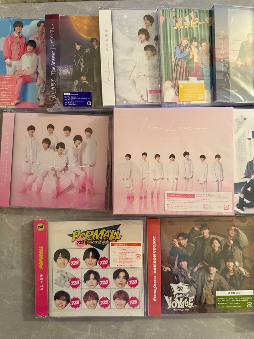 なにわ男子 CD・DVDまとめ売り