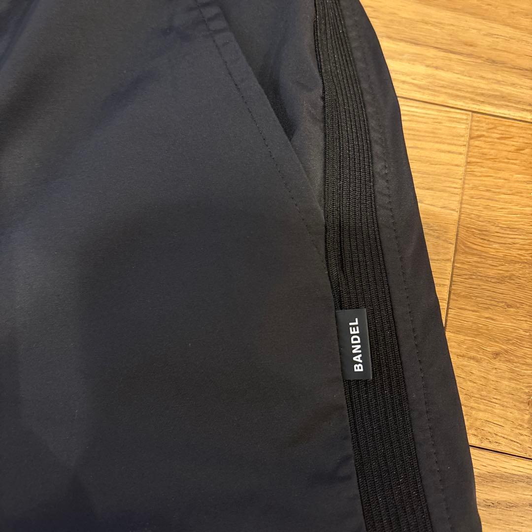 BANDEL ブラック　ナイロンハーフパンツ